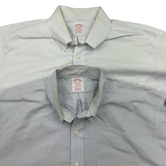Brooks Brothers Other - Brooks Brothers Mens Button Down Dress Shirts Lot of 2 Madison 17.5 - 34